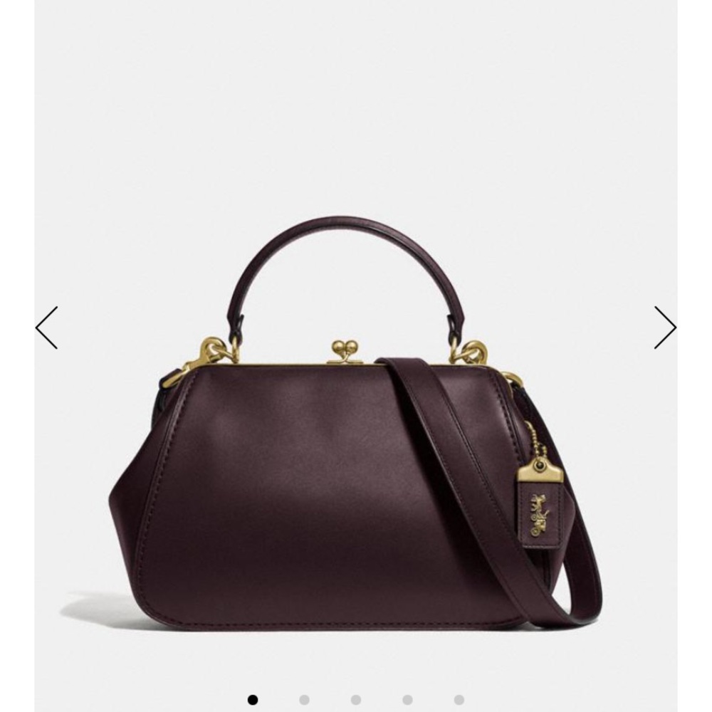 Coach 1941 Frame Bag Oxblood